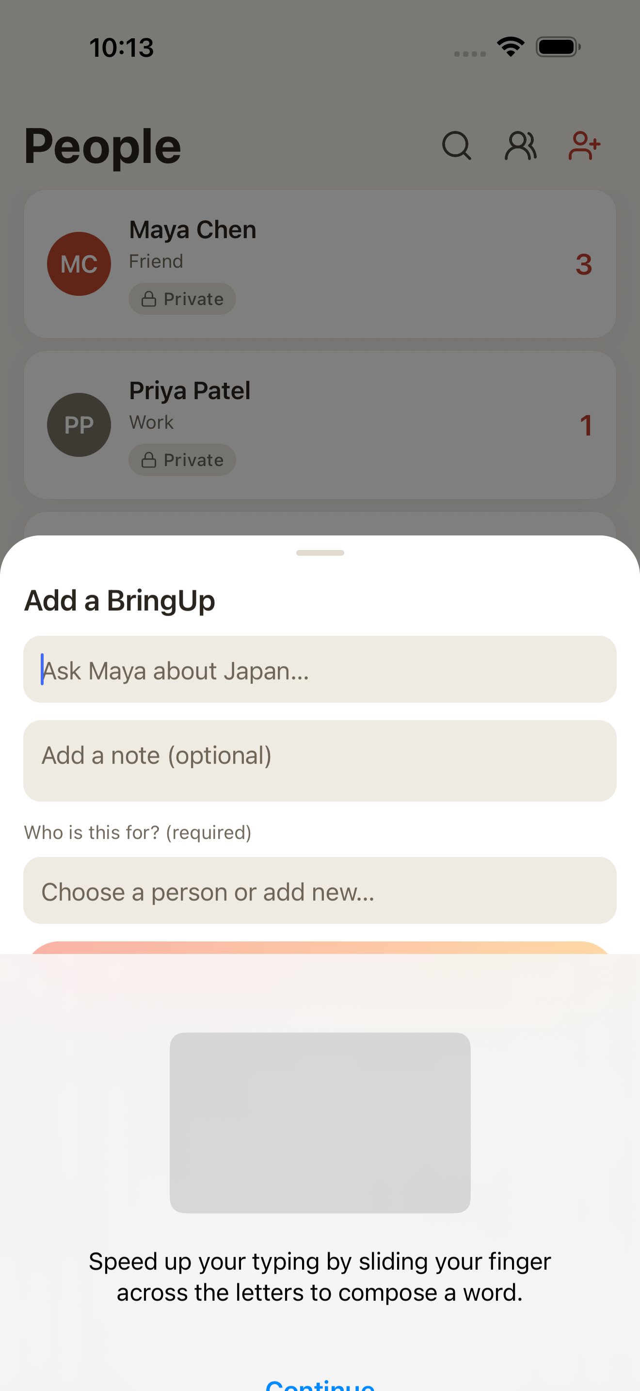 BringUp App screenshot 5