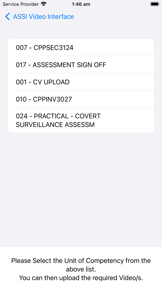 #1. ASSI Video Interface (iOS) 由: Adrian Francis