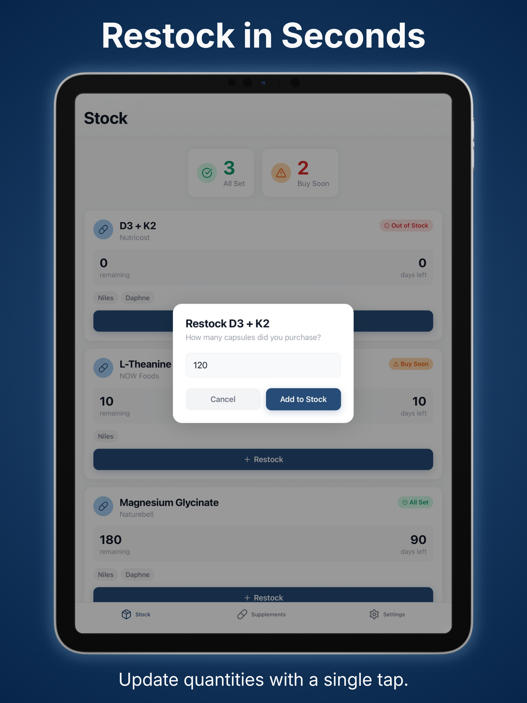 SuppStock screenshot 12
