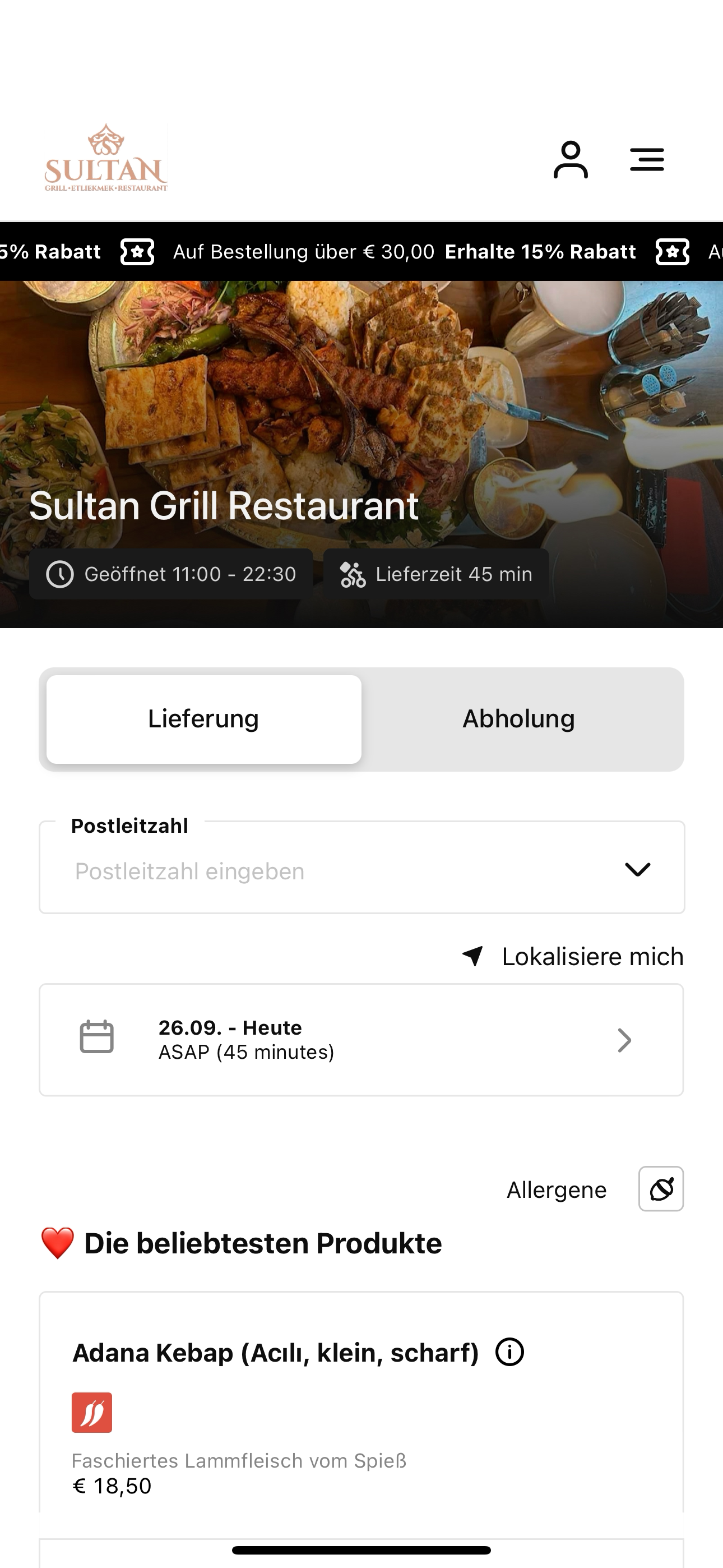Sultan Grill Restaurant