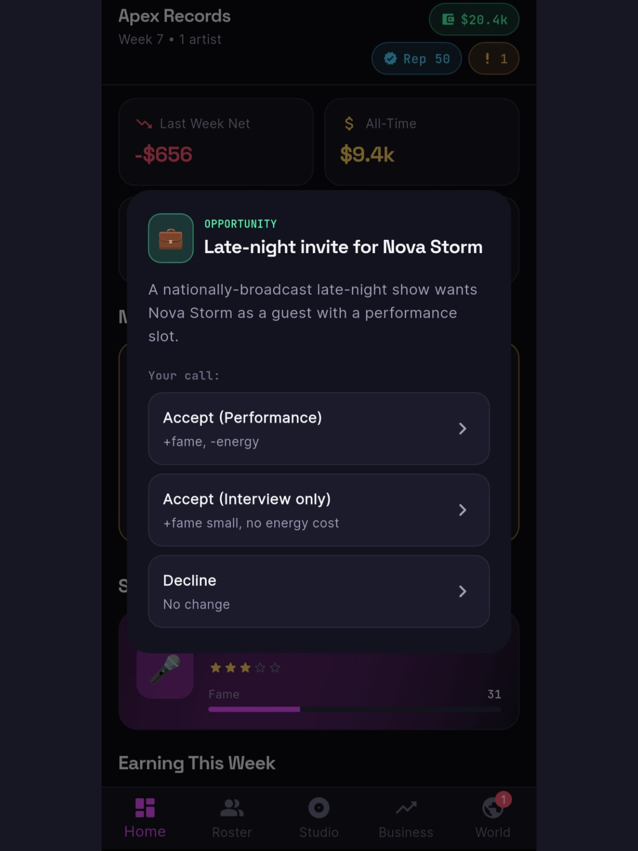 Music Tycoon: Label Manager