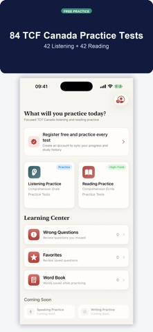 TCF84: Canada Practice Tests Screenshot 1 of 6