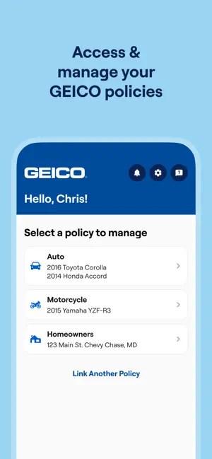 GEICO Mobile - Car Insurance screenshot 2