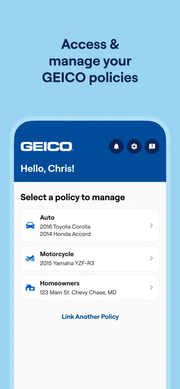 GEICO Mobile - Car Insurance screenshot 2 of 8