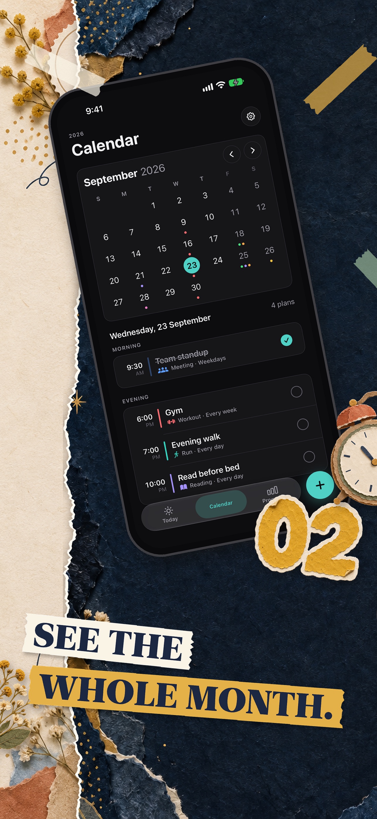 Screenshot 2 of Hourfold: Calm Calendar