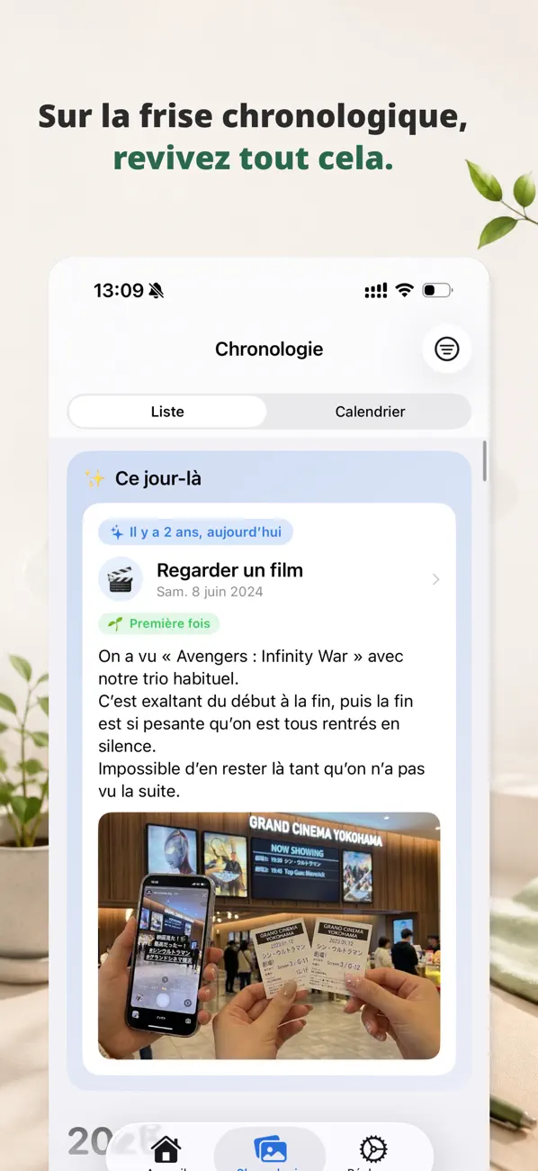Screenshot #3 pour Depuis quand ? Vos souvenirs