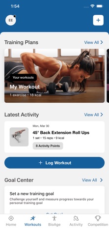 MoveWell Health Club screenshot