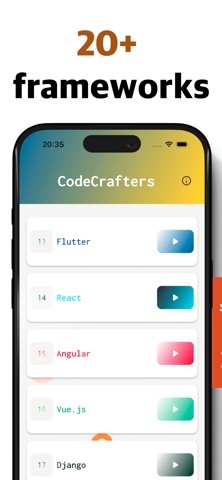 CodeCrafters Pro iPhone screenshot
