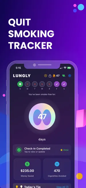 Quit Smoking: Lungly screenshot 2