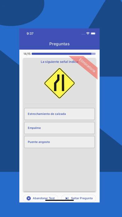 Examen de conducir Motos Screenshot