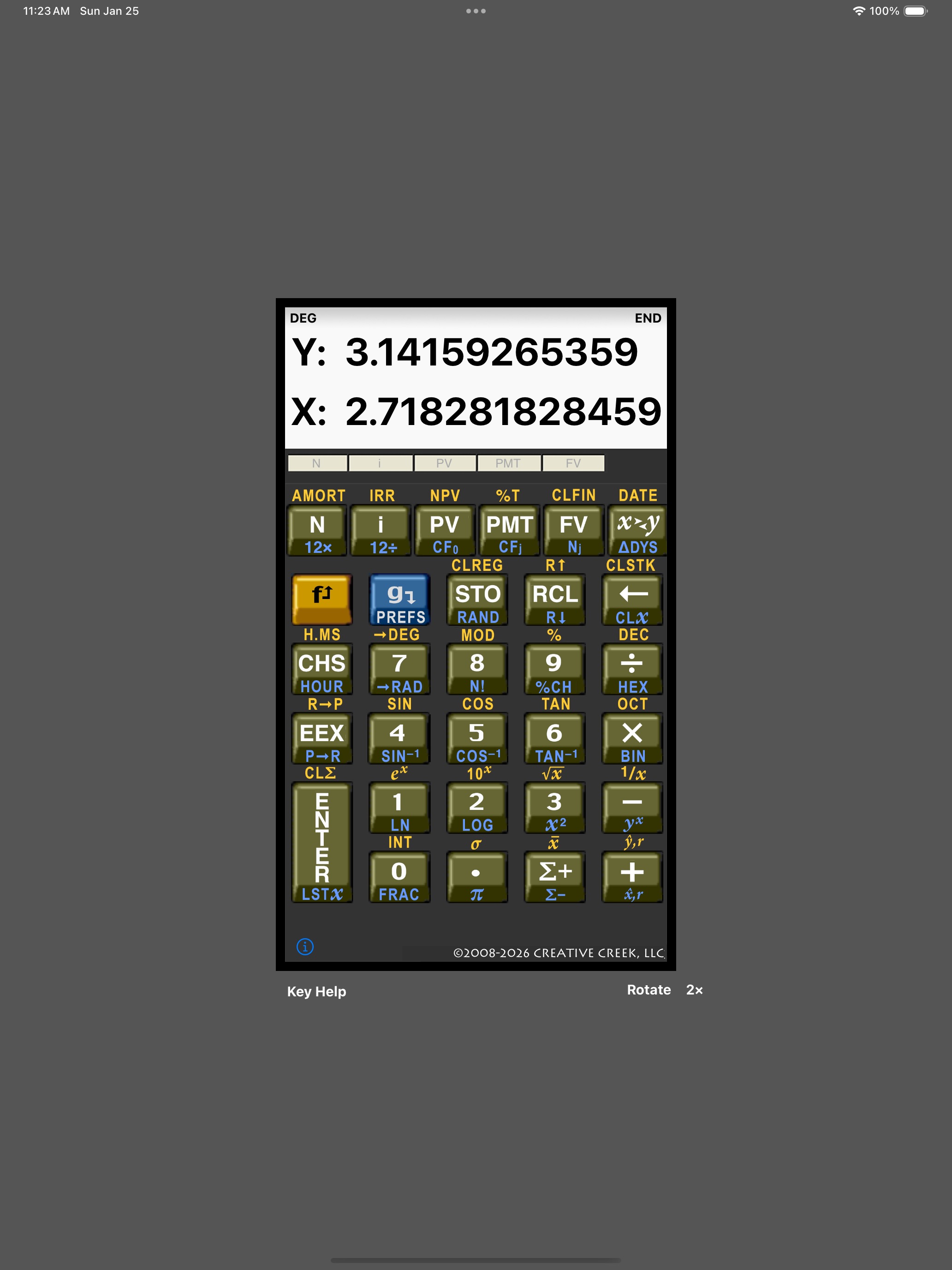 MathU RPN Calc screenshot 8