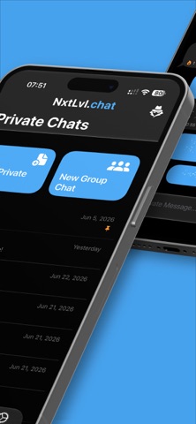 Private Messages - NxtLvl.chat Screenshot 2 of 7