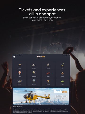 Bookem Dubai iPad screenshot