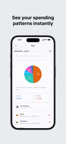 DayLedger - Simple Budget Screenshot 3 of 8