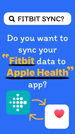 Fitbit Sync to Health App iPhone image 1