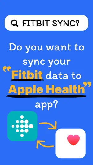 Fitbit Sync to Health App screenshot 1