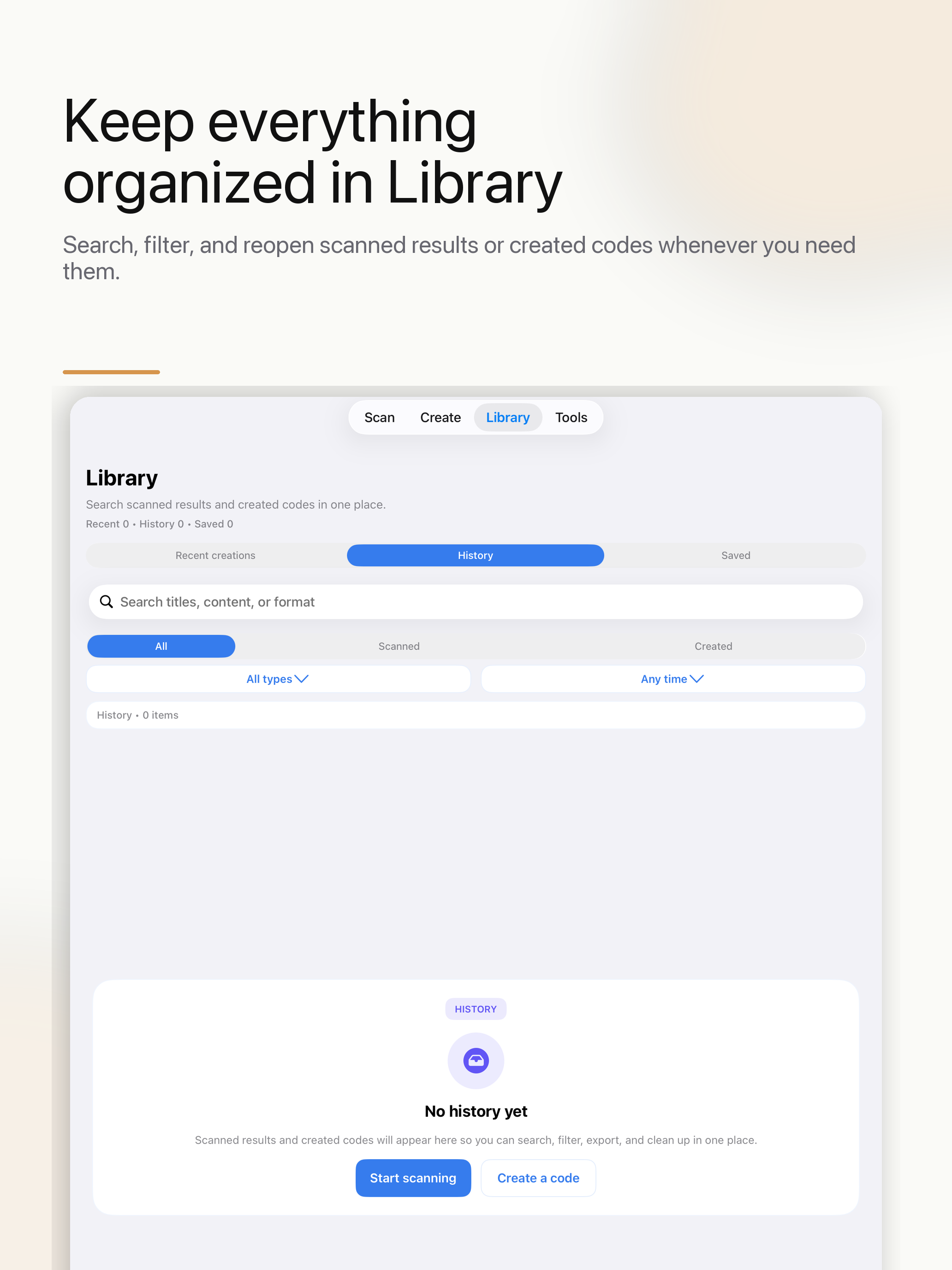 QRAll: QR & Barcode Scanner