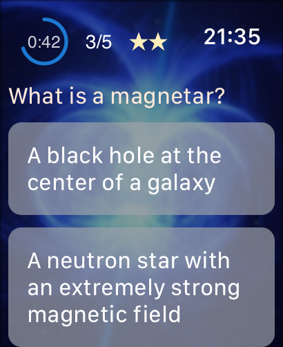 GalacticAR: Space Sim & Quiz