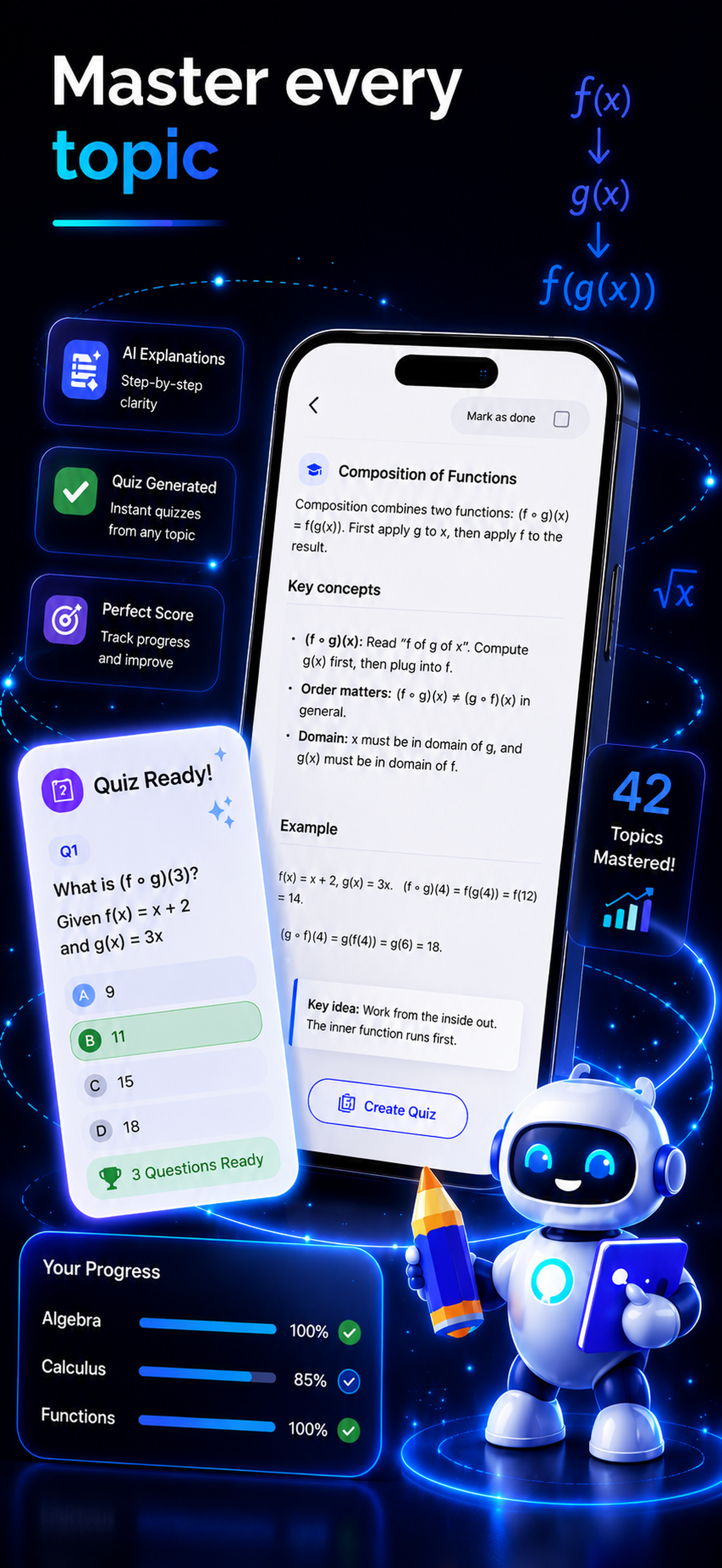 Eqora AI Math Solver & Scanner screenshot 3