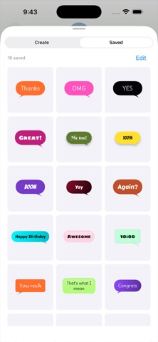 Swapper: Text Bubbles Stickers Screenshot 4 of 4