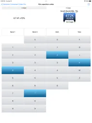 Electronic Component Codes Pro ipad bilder 2