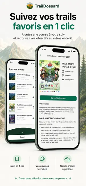 TrailDossard: Calendrier Trail screenshot 4