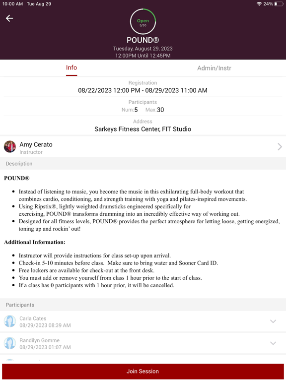 OU IM SPORTS iPad screenshot 6 - Sports app