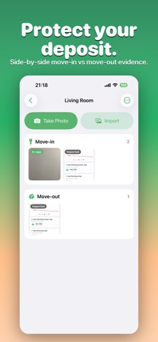 TenantDesk: Rental Inspection iPhone screenshot