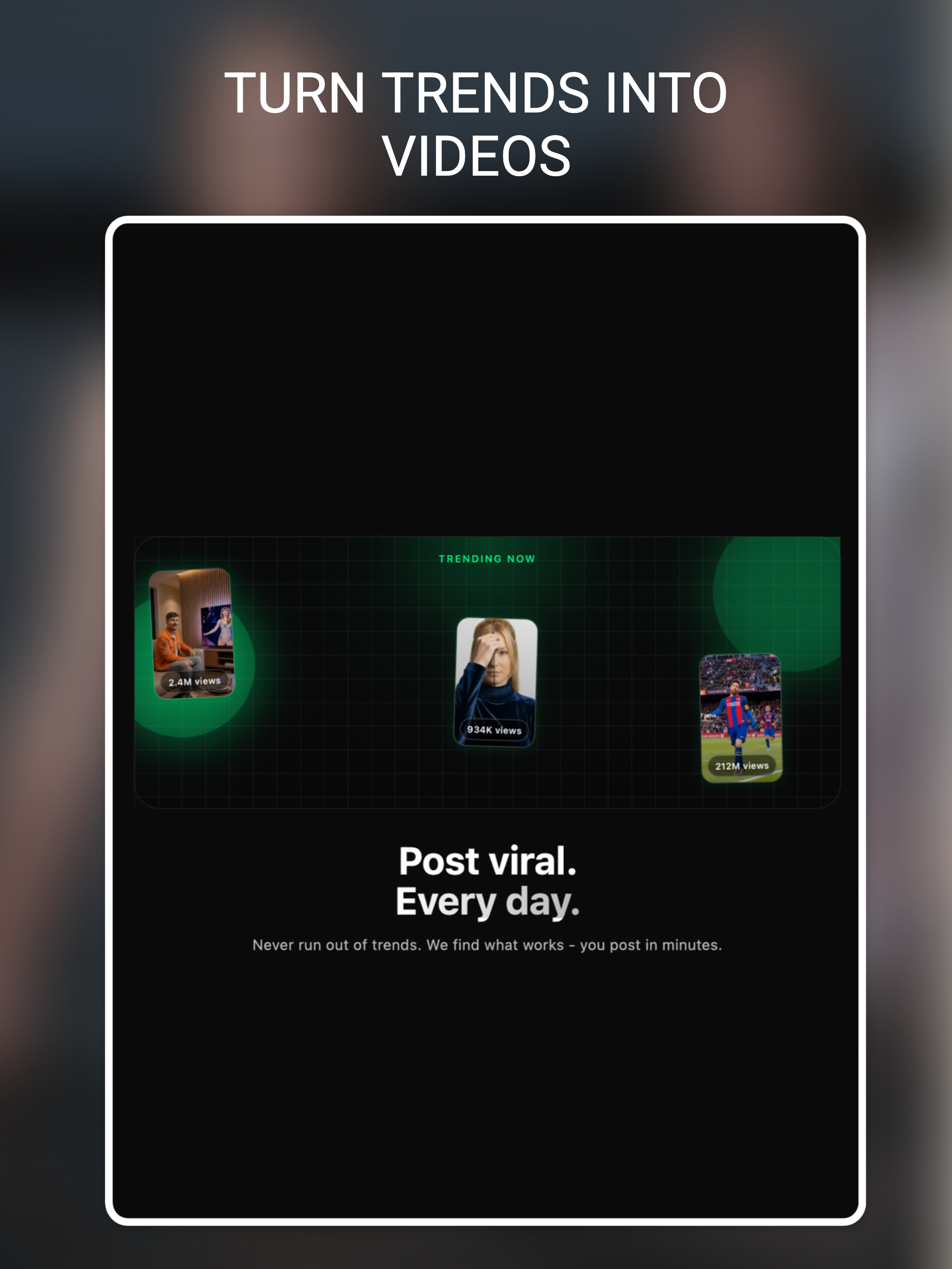 TrendClone: AI Video Maker