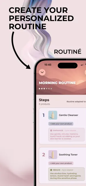 Routiné: AI Skincare Routine screenshot 1
