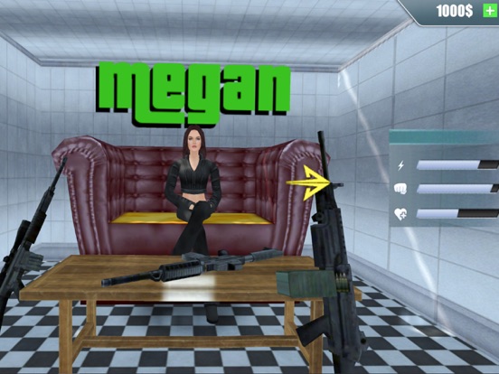 Vegas Gangsters Crime City War iPad screenshot 1 - Games app