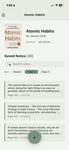 Passage - Capture Book Notes Screenshot 2 of 4