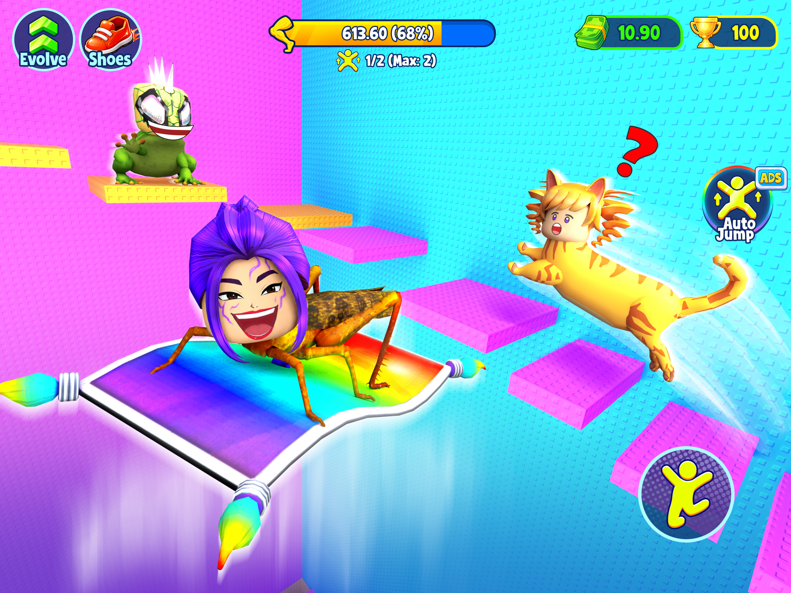 Animal Climb Up: Tower Jump