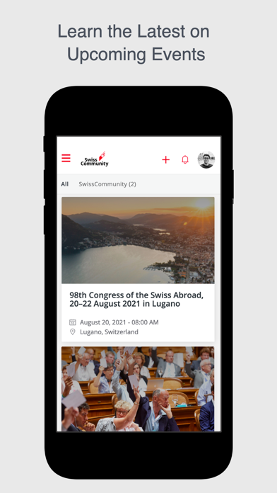 SwissCommunity Screenshot