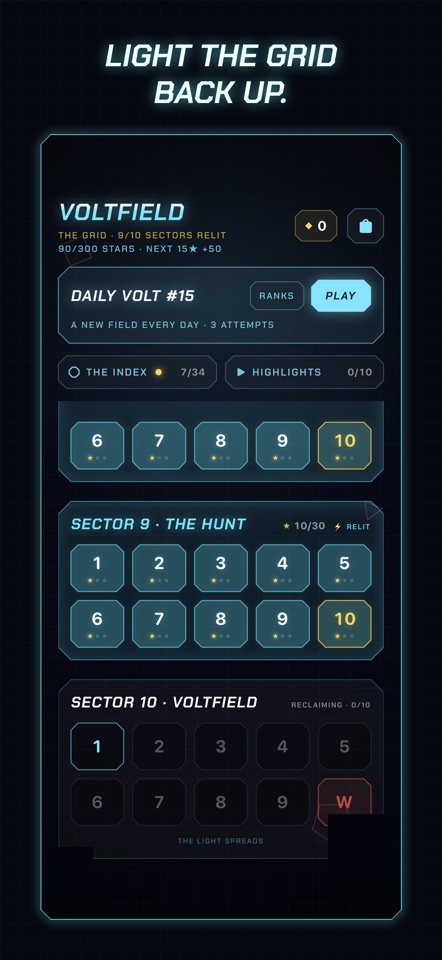 VOLTFIELD: 80s Classic Arcade screenshot 5