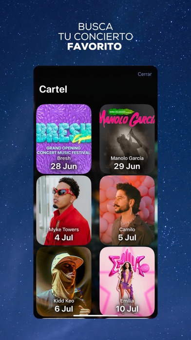 Concert Music Festival Screenshot