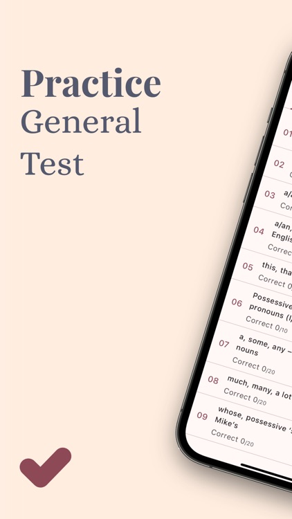 English Grammar Test & Quiz