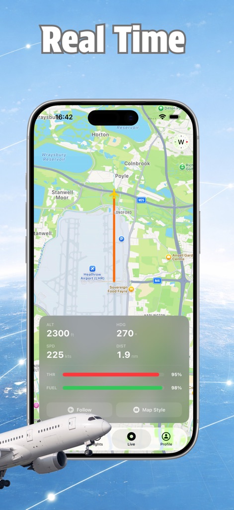 Flight Sim Tracker - Entertainment App | MWM