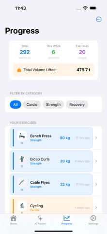 GuidedGym AI screenshot