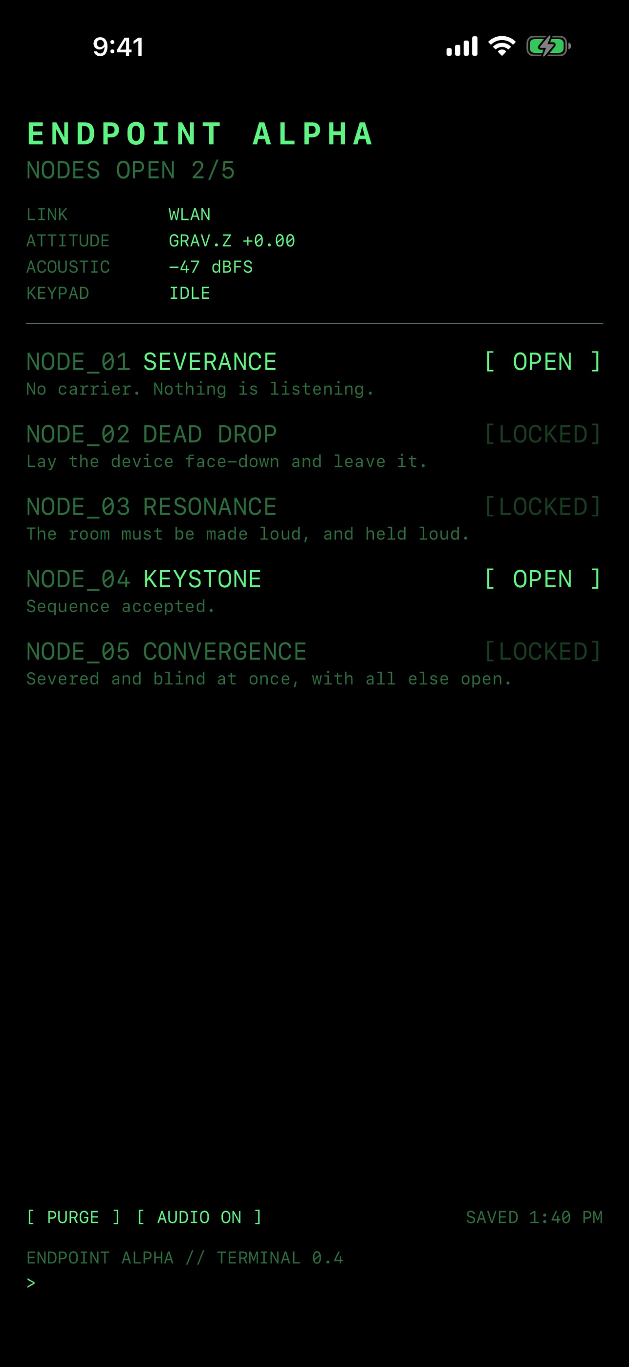 Screenshot 2 of Endpoint Alpha