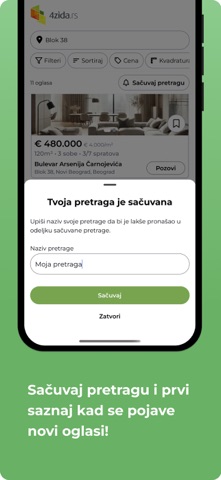 4zida.rs iPhone screenshot