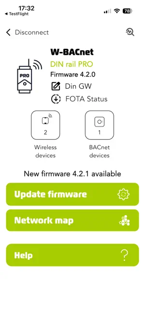W-BACnet screenshot 3
