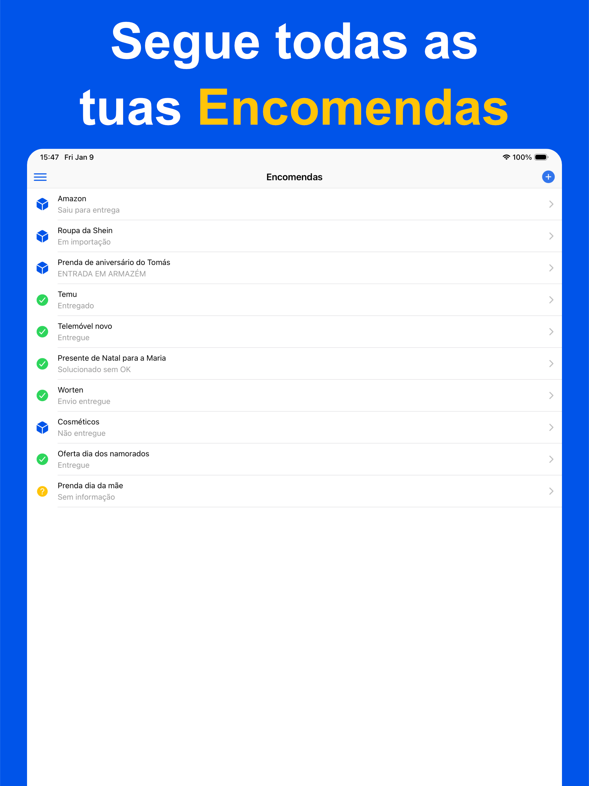 Seguir Encomenda