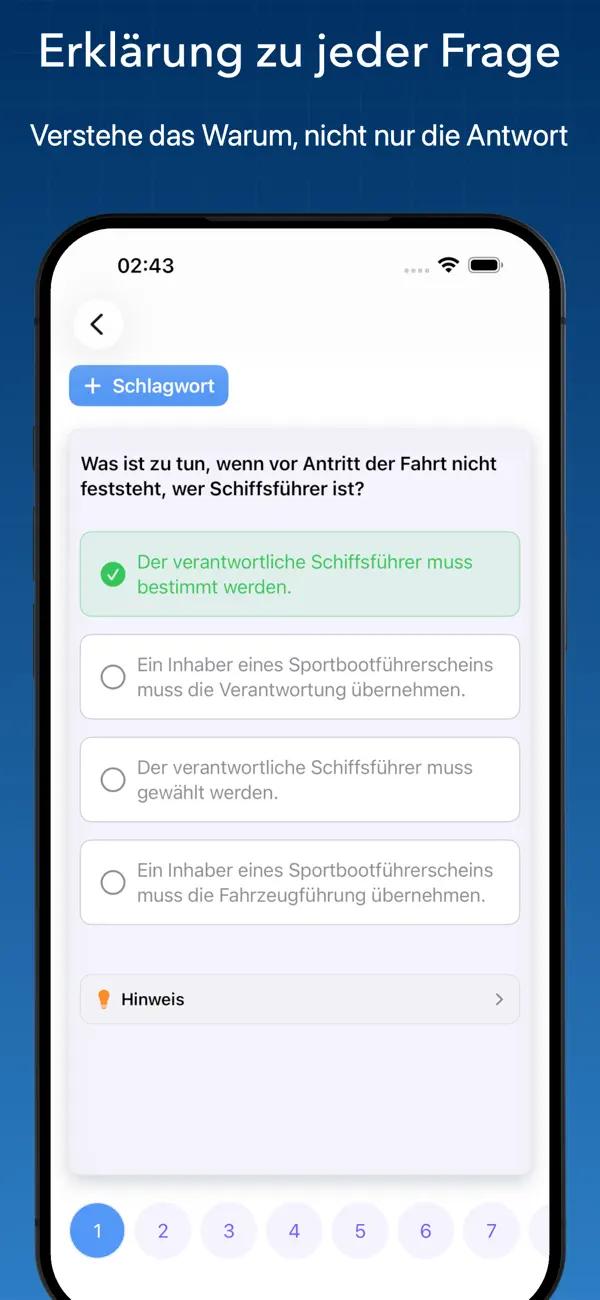 Screenshot #3 pour Bootsführerschein SBF & Funk