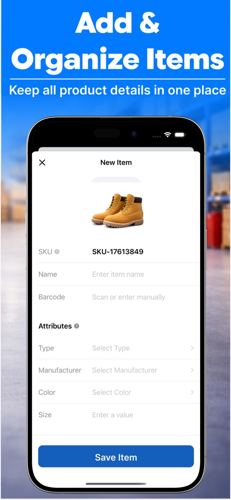 Inventory Tracker - Stock - Business App | MWM