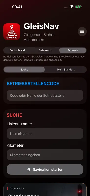Gleis Navigation screenshot 4 of 8