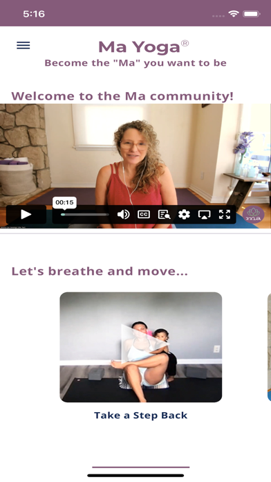 Ma Yoga Anytime Prenatal Yoga Screenshot