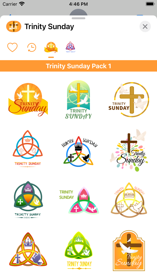 Trinity Sunday Stickers - 1.0 - (iOS)