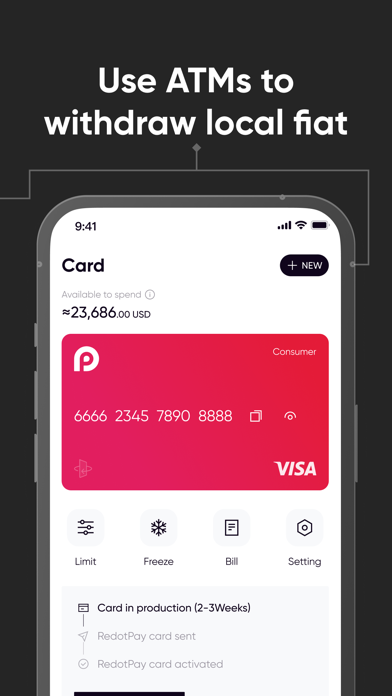 RedotPay: Crypto Card & Pay Screenshot 4 - AppWisp.com RedotPay: Crypto Card & Pay Screenshot 4 - AppWisp.com