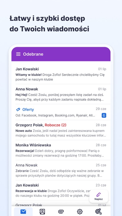 Screenshot #1 pour Poczta o2
